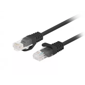 PATCHCORD Cat.6 UTP 3M Schwarz FLUKE PASSED LANBERG 10-PACK