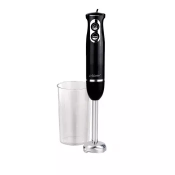 Kochmixer Maestro MR-511 — 500 W, 2 Geschwindigkeiten, Impuls, Turbo, abnehmbarer 900-ml-Behälter, Edelstahlmesser, schwarz