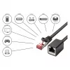 Goodconnections 8063VR-005S Ethernet Patchkabel Schwarz