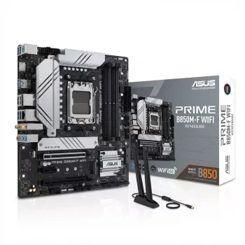 ASUS PRIME B850M-F WIFI Mainboard, AM5, Micro ATX