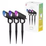 Hombli Outdoor Smart Spot Light Kit HBSK-0100 smarte Außenstrahler, 3 Stück, Bluetooth, Schwarz