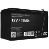 USV-Batterie Green Cell AGM50 12 V 10 Ah VRLA AGM, 65×151×95 mm, 2,45 kg, schwarz