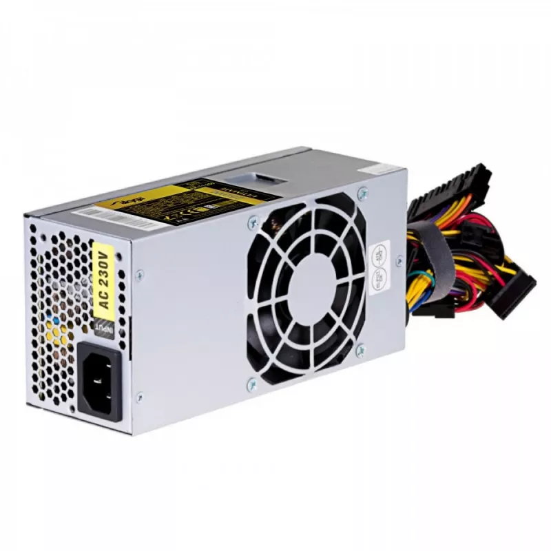 Akyga AK-T1-250 250 W TFX-Netzteil, 80 PLUS Gold, aktive PFC, 80-mm-Lüfter, grau