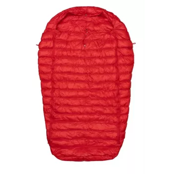 Schlafsack Quest 4TWO-RED-RED SPIDER von Quest — Modell 4TWO-RED-RED SPIDER