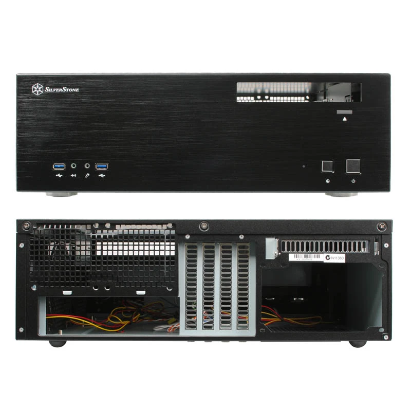 SilverStone SST-GD04B USB 3.0 Grandia Desktop - schwarz