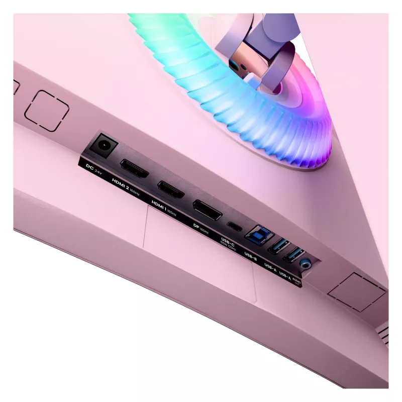 Curved-Monitor Arozzi Nova 49” (124,5 cm) Dual QHD 5120×1440 LED VA 32:9 4 ms Pink