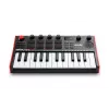 Akai MPK Mini Play MK3 MIDI-Controller-Keyboard mit Pad-Controller, USB, Schwarz/Rot