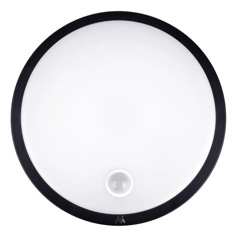 LED-Lampe mit PIR-Sensor MACLEAN MCE525 B – Außenwandleuchte, bewegungsaktivierte LED
