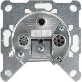 shiverpeaks BASIC-S BS15-93002 SAT+BK Antennendose, Klemmanschluss, 10 dB