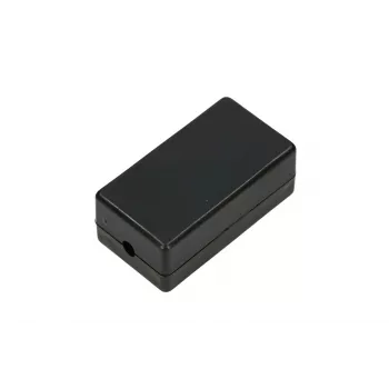 Anschlussdose Extralink für Cat5e UTP-Kabel, Kunststoff, Schwarz, 1‑Port