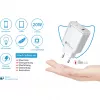 Alcasa PCA-W003W Ladegerät für Mobilgeräte Weiß (PCA-W003W)