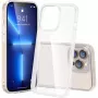 Nevox StyleShell SHOCKFlex 2377 Hülle für iPhone 16 Pro Max, TPU/Polycarbonat, transparent