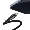 Baseus High Density Geflochtenes Kabel Typ-C auf Lightning, PD, 20W, 1m (Schwarz)