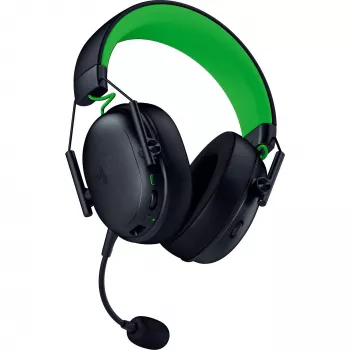 Headset Razer BlackShark V3 X HyperSpeed — Kabelgebunden & Kabellos (USB-A, Bluetooth), Ohraufliegend, 20–28 kHz, 270 g, Schwarz/Grün