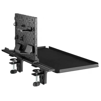 Schreibtisch-Erweiterungsregal NanoRS RS174 — kompaktes Monitor-/Kleinteileregal, Tragfähigkeit 20 kg