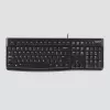 Logitech K120 Tastatur, USB, Schweizer Layout, schwarz (920-002504)