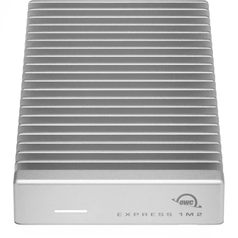 Other World Computing OWC Express 1M2 - SSD - 1 TB - extern (tragbar) - USB4 (USB-C-Anschluss) - Silber (OWCUS4EXP1MT01)
