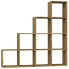 Topeshop STEP ARTISAN 4X4 Wohnzimmer-Bücherregal