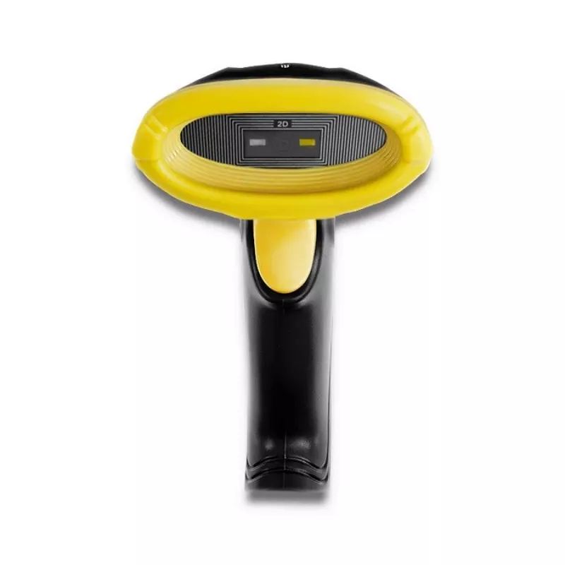 Qoltec 50867 Laser-Barcodescanner 1D/2D, USB, Schwarz