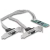 DeLOCK M.2-Karte auf 2 x Serielle RS-232 DB9 PCIe 2.1