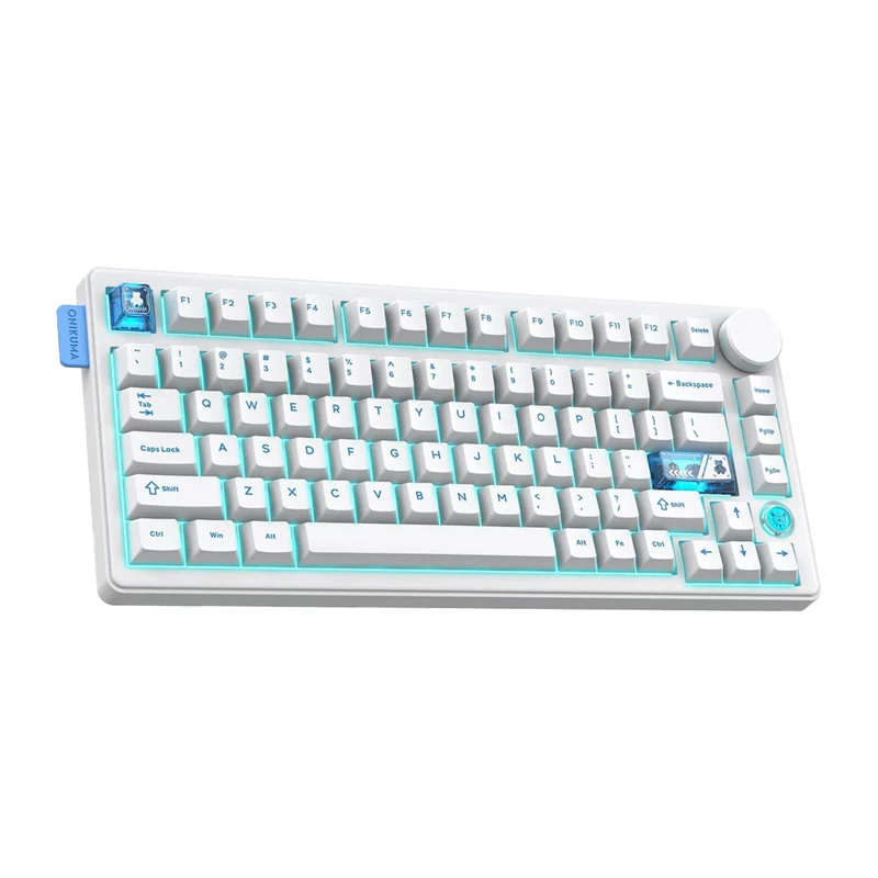 ONIKUMA MT706 Tastatur, weiß, QWERTY