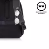 XD Design Bobby Hero Small P705.701 Anti-Diebstahl-Rucksack, 13,3-Zoll-Laptop, 12,9-Zoll-Tablet, 10,5 l, PET, Schwarz