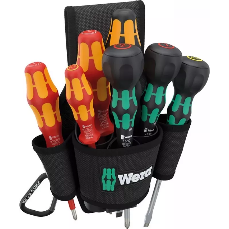Schraubendreher-Set Wera 9621 8-teilig 240 mm x 70 mm