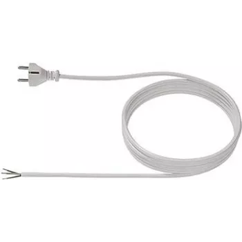 Bachmann 312.175 Netzkabel, CEE 7/7, 10 A, 3 m, Schwarz