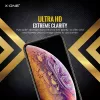 Bildschirmschutzfolie X-ONE Extreme Shock Eliminator für iPhone X — schwarz, stoßfest, langlebig