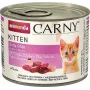 Nassfutter für Katzen animonda Carny Baby Paté 200 g — Rind & Huhn, getreidefrei, Kitten-Rezeptur, Aufreißdose