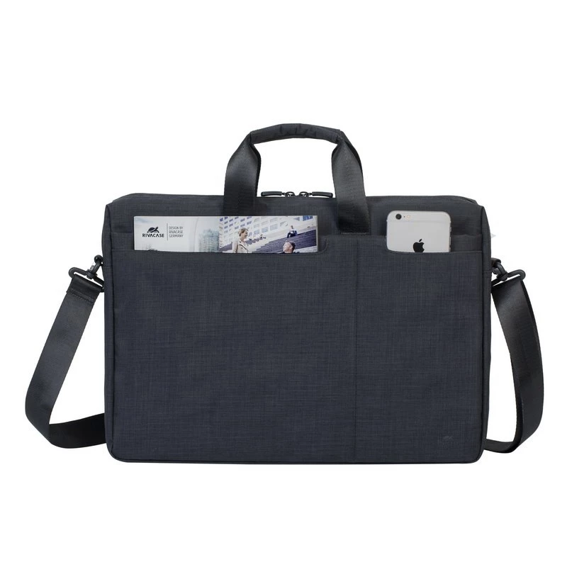 Rivacase Biscayne 8355 Laptoptasche, 17,3 Zoll (43,9 cm), Schwarz