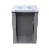 Wandmontierter Schrank Extralink Rackmount-Gehäuse 18U 600x600 Grau Schlüsselschloss