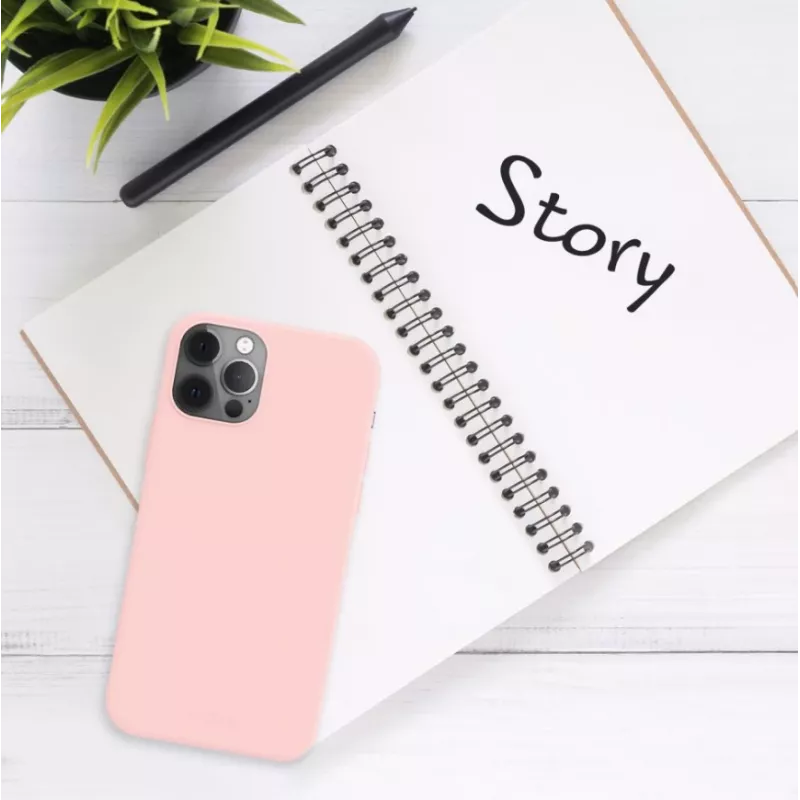 Fixed Story | Rückseitenabdeckung | Apple | iPhone 16 Pro | Gummiert | Pink