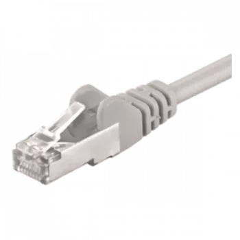 Wentronic Goobay CAT 5e Patchkabel, SF/UTP, Grau, 2 m - CCA Kupfer-Mix (50145)