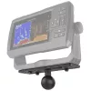 RAM Mounts RAM-111BU universelle Kugelhalterung für Marine-Elektronik, 1,5″ Kugel Größe C, 6,25 x 2″ Platte