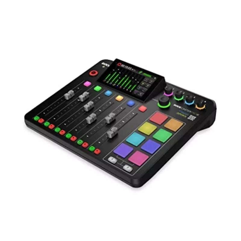RØDE RØDECaster Pro II Podcast-Produktionsstudio, XLR, Klinke, USB-C, Schwarz