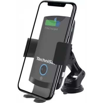 TechniSat SmartCharge 2 Smartphone- und Tablet-Halterung mit integrierter Ladeunterstützung
