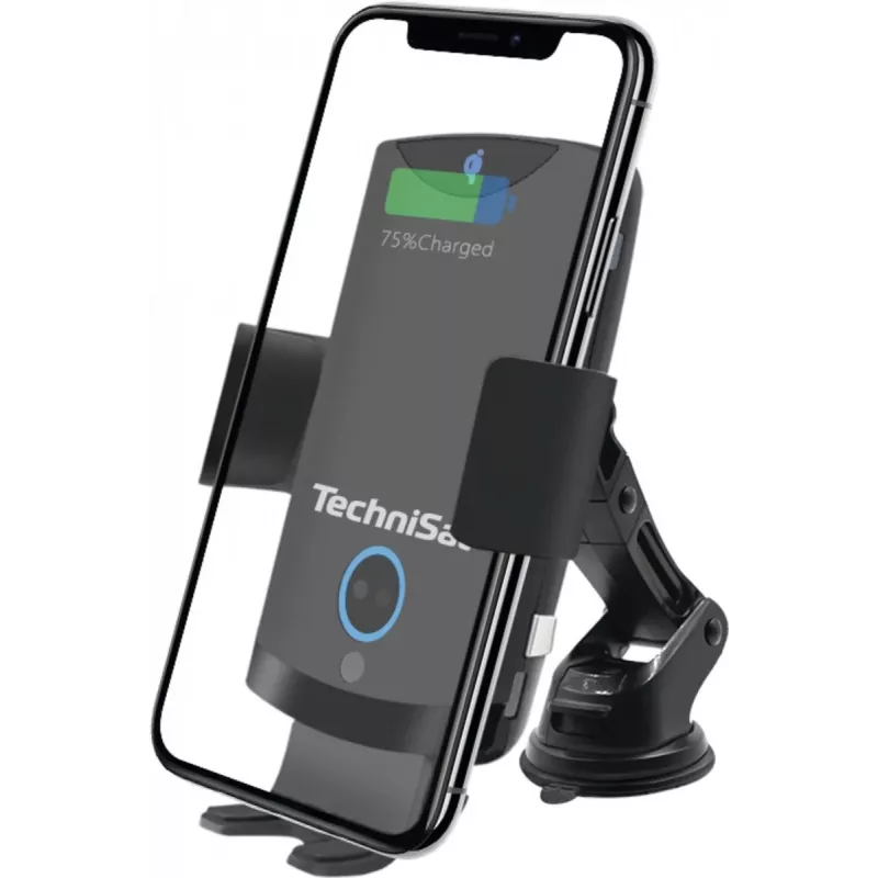 TechniSat SmartCharge 2 Smartphone- und Tablet-Halterung mit integrierter Ladeunterstützung