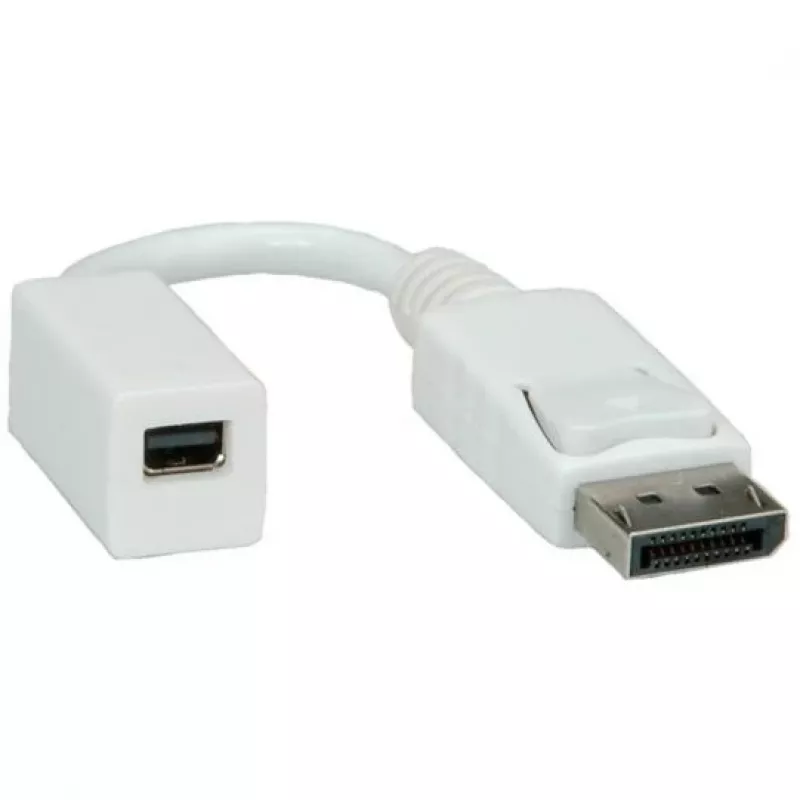 ROLINE Adapter (DisplayPort-Stecker auf Mini DisplayPort-Buchse) (12033132)