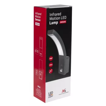 Tischlampe MACLEAN MCE244GR LED-Infrarot 750 lm, verstellbare Lichtquelle für Nahbereichsnutzung
