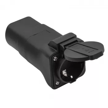 Akyga AK-SC-E29 Ladestations-Adapter, Typ 2 (Stecker) auf Schuko-Steckdose, 13 A, 3,5 kW
