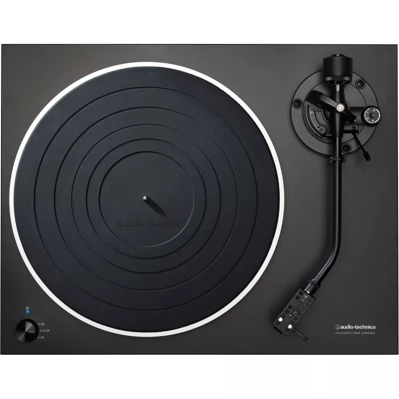 Audio-Technica AT-LP5X Plattenspieler mit Direktantrieb, schwarz