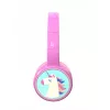 Denver BTH-106P Kinder-Over-Ear-Kopfhörer, kabelgebunden und kabellos (Bluetooth), Pink