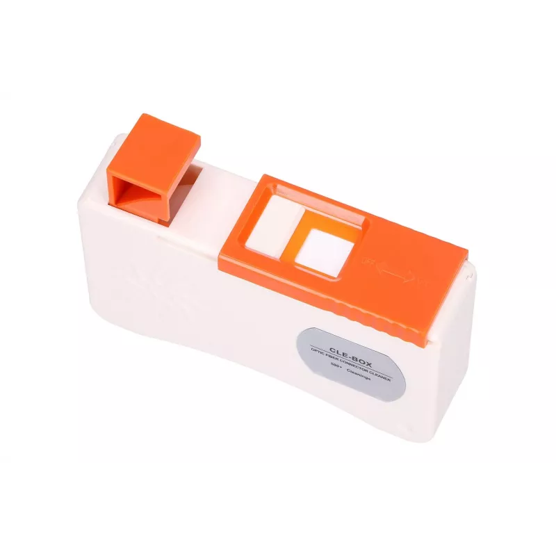 Extralink CLE-BOX Reinigungskassette für Glasfasersteckverbinder, hochwertiges Mikrofasertape