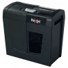 Rexel Secure X6 2020122EU Aktenvernichter mit Kreuzschnitt, P-4, 4x40 mm, 6 Blatt, 10 l Auffangbehälter, 70 dB, schwarz