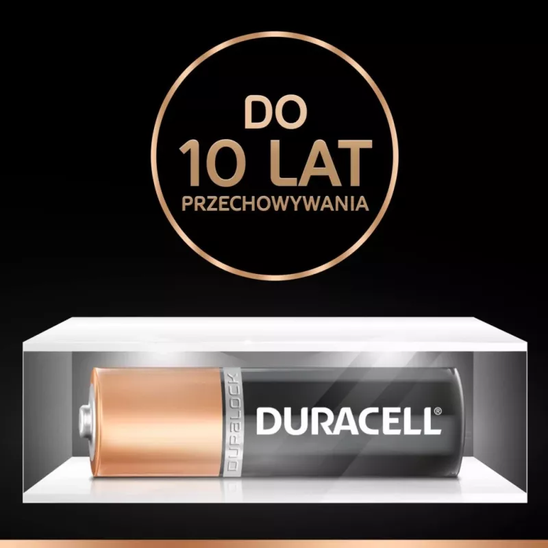 Duracell Basic AA/LR6 Alkaline-Batterien, 4 Stück