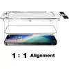 Nevox NEVOGLASS 3D 2550 Schutzglas für iPhone 17 Air, mit Easy App, transparent