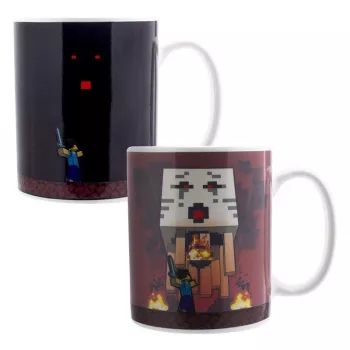 Paladone Minecraft Nether Heat Change Mug