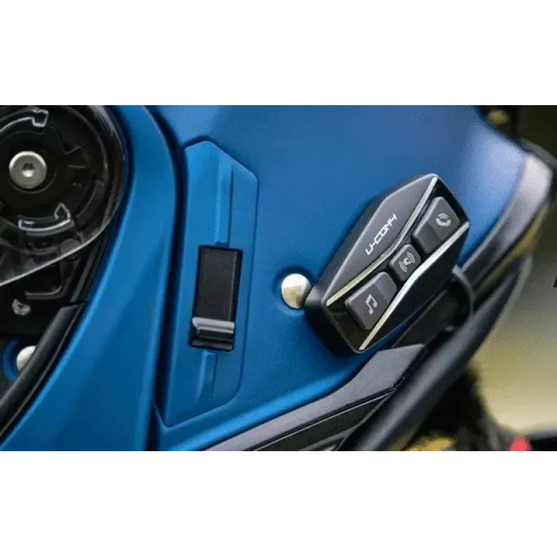 Interphone TOUR HD Motorrad-Gegensprechanlage (2 Stk.), Reichweite 1500 m, schwarz