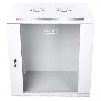 Digitus DN-W19 12U/450 Netzwerkschrank Wandmontage-Rack Grau